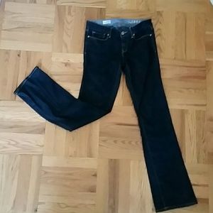 GAP 1969 Sexy Boot Cut Dark Jean's sz 27 R